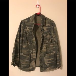 Top Shop Camouflage Jacket